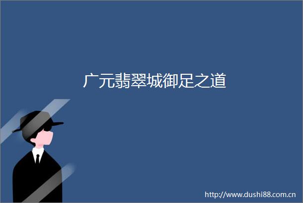 广元翡翠城御足之道