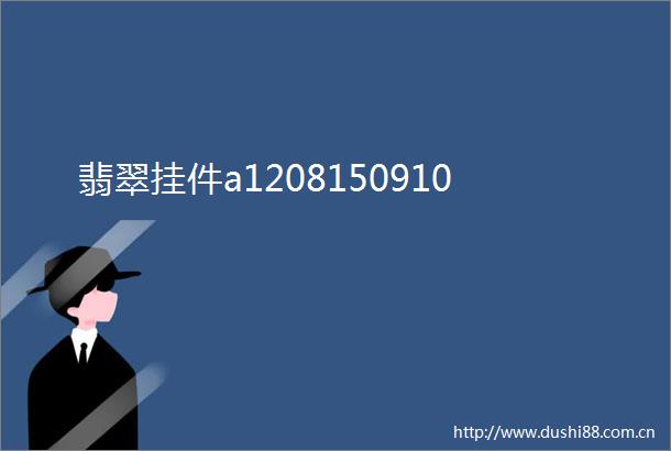 翡翠挂件a1208150910