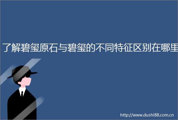 了解碧玺原石与碧玺的不同特征区别在哪里