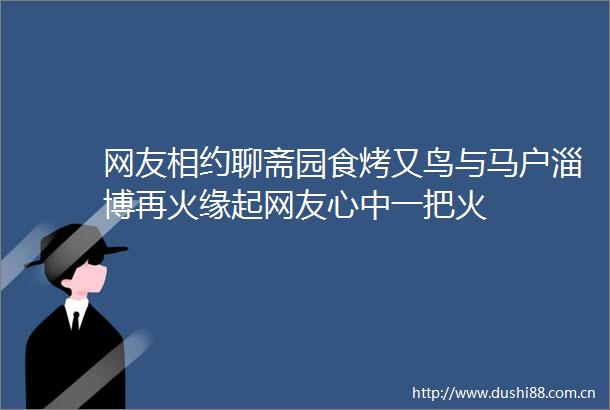 网友相约聊斋园食烤又鸟与马户淄博再火缘起网友心中一把火