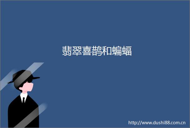 翡翠喜鹊和蝙蝠