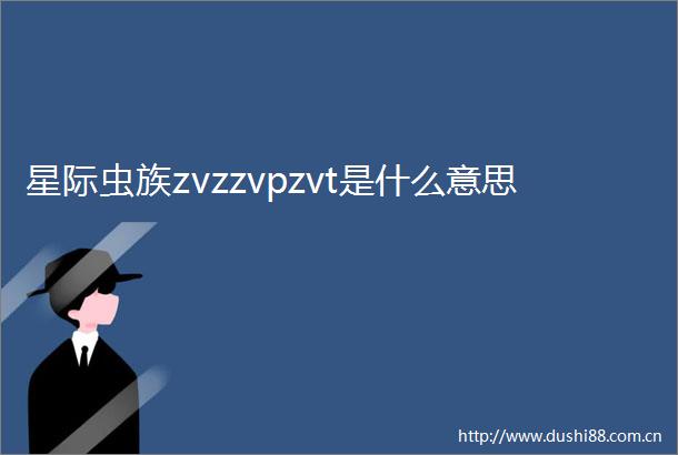 星际虫族zvzzvpzvt是什么意思