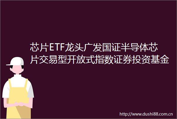芯片ETF龙头广发国证半导体芯片交易型开放式指数证券投资基金基金产品资料概要更新