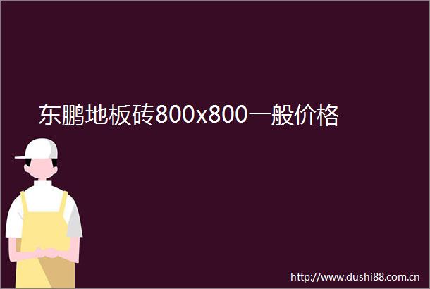 东鹏地板砖800x800一般价格