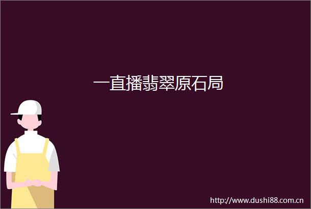 一直播翡翠原石局