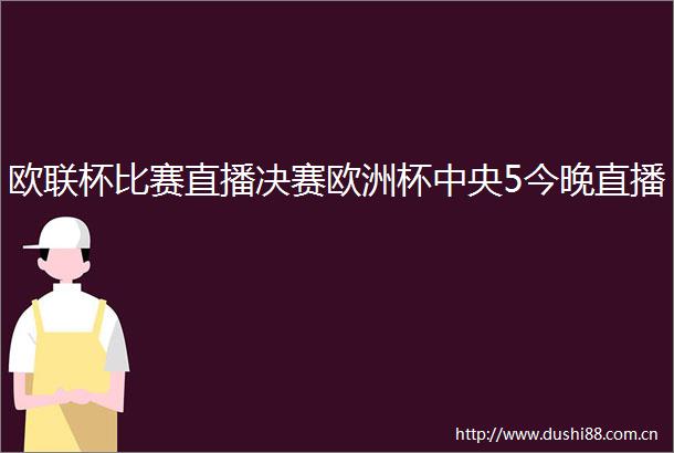 欧联杯比赛直播决赛欧洲杯中央5今晚直播