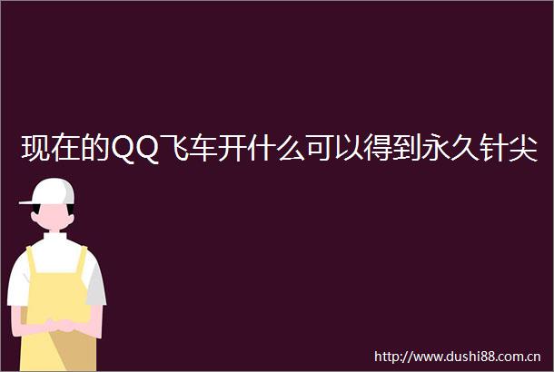 现在的QQ飞车开什么可以得到永久针尖