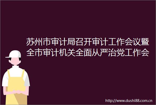 苏州市审计局召开审计工作会议暨全市审计机关全面从严治党工作会议