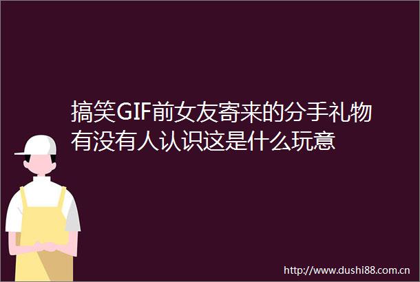 搞笑GIF前女友寄来的分手礼物有没有人认识这是什么玩意
