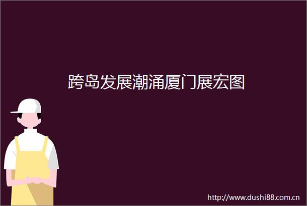 跨岛发展潮涌厦门展宏图