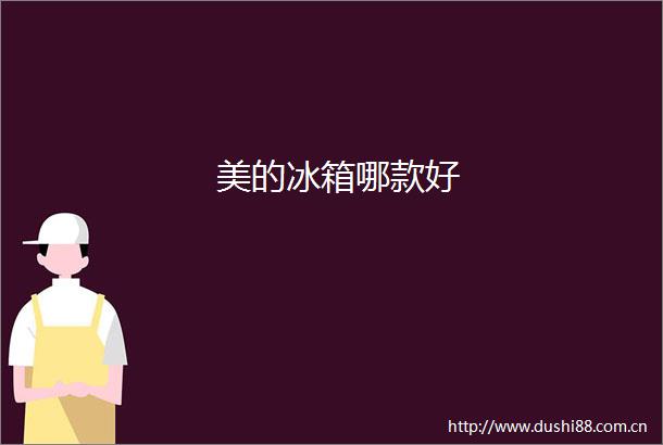 美的冰箱哪款好