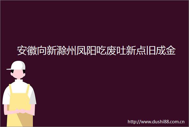 安徽向新滁州凤阳吃废吐新点旧成金