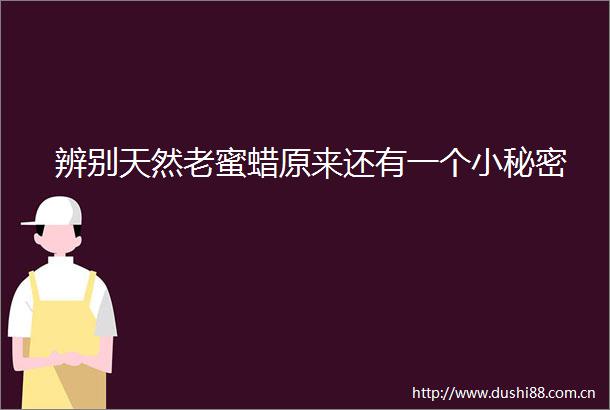 辨别天然老蜜蜡原来还有一个小秘密
