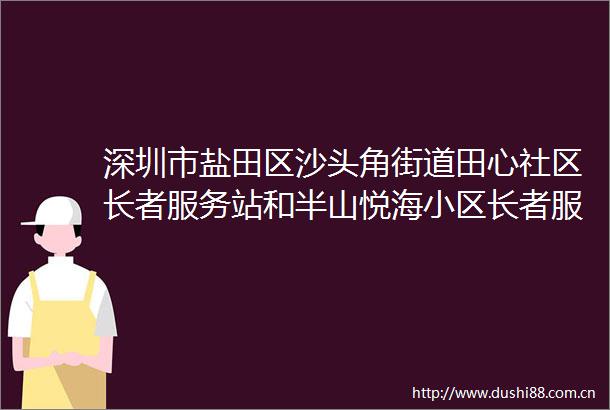 深圳市盐田区沙头角街道田心社区长者服务站和半山悦海小区长者服务点经营权项目的采购结果公告