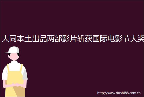 大同本土出品两部影片斩获国际电影节大奖
