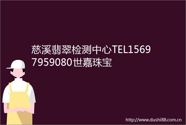 慈溪翡翠检测中心TEL15697959080世嘉珠宝