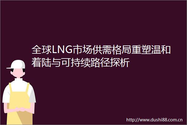全球LNG市场供需格局重塑温和着陆与可持续路径探析