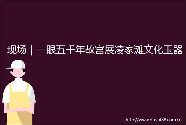 现场｜一眼五千年故宫展凌家滩文化玉器