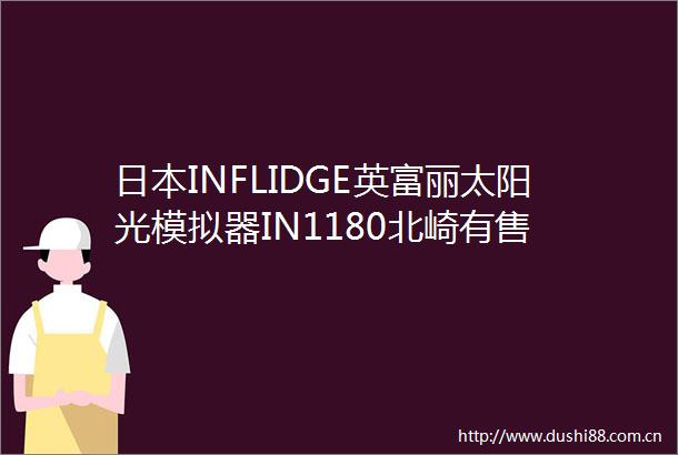 INFLIDGE英富丽太阳光模拟器IN1180北崎有售
