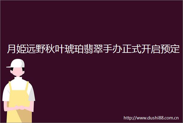 月姫远野秋叶琥珀翡翠手办正式开启预定