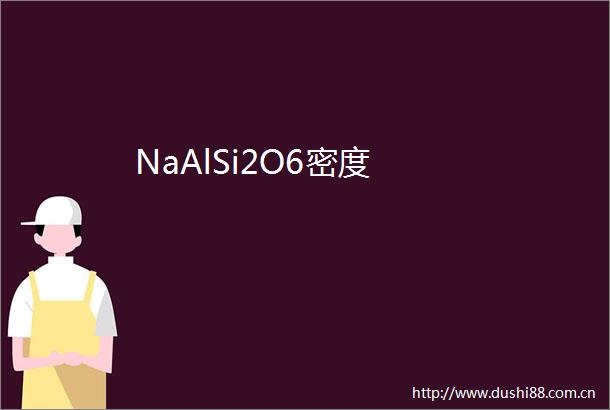 NaAlSi2O6密度
