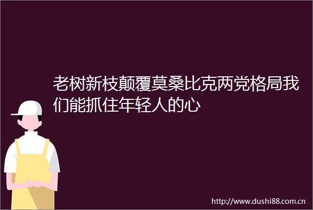 老树新枝颠覆莫桑比克两党格局我们能抓住年轻人的心