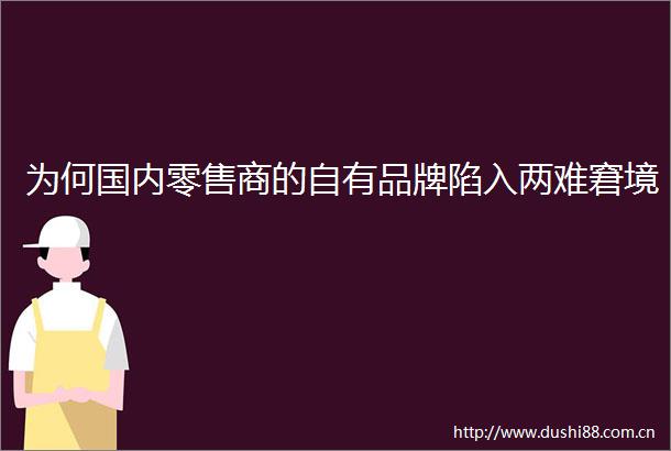 为何国内零售商的自有品牌陷入两难窘境