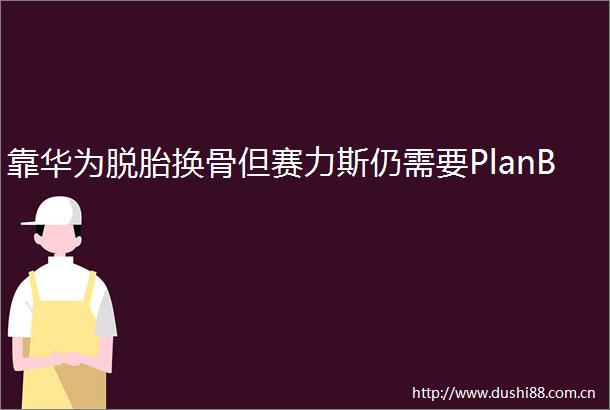 靠华为脱胎换骨但赛力斯仍需要PlanB