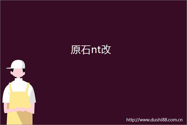 原石nt改