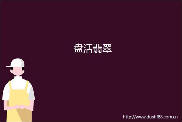 盘活翡翠