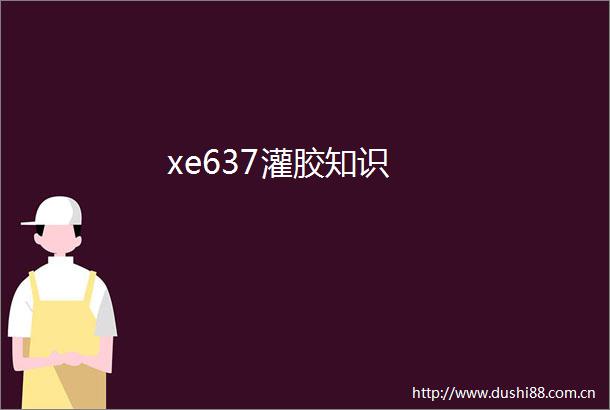 xe637灌胶知识