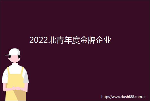 2022北青年度金牌企业