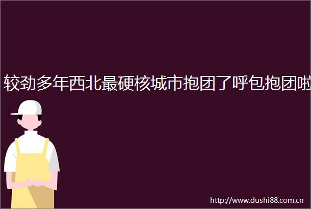 较劲多年西北最硬核城市抱团了呼包抱团啦