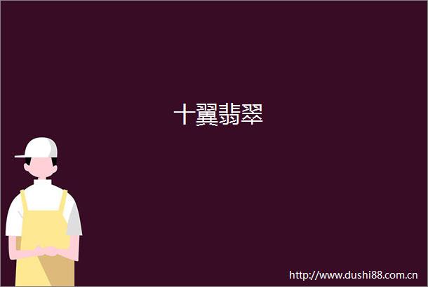 十翼翡翠