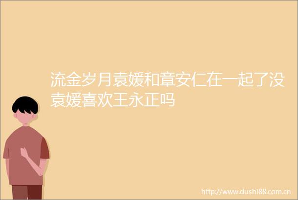 流金岁月袁媛和章安仁在一起了没袁媛喜欢王永正吗