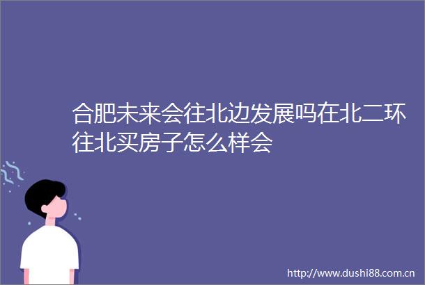 合肥未来会往北边发展吗在北二环往北买房子怎么样会