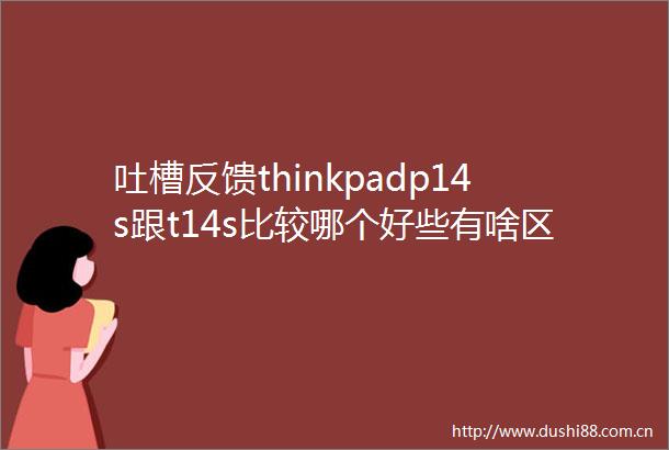 吐槽反馈thinkpadp14s跟t14s比较哪个好些有啥区别性能优势深度解析