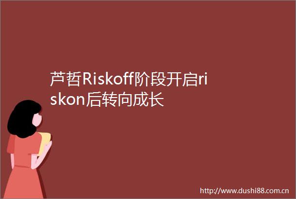 芦哲Riskoff阶段开启riskon后转向成长