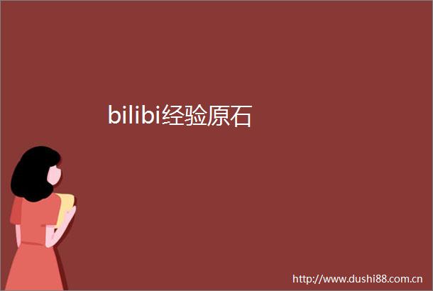 bilibi经验原石
