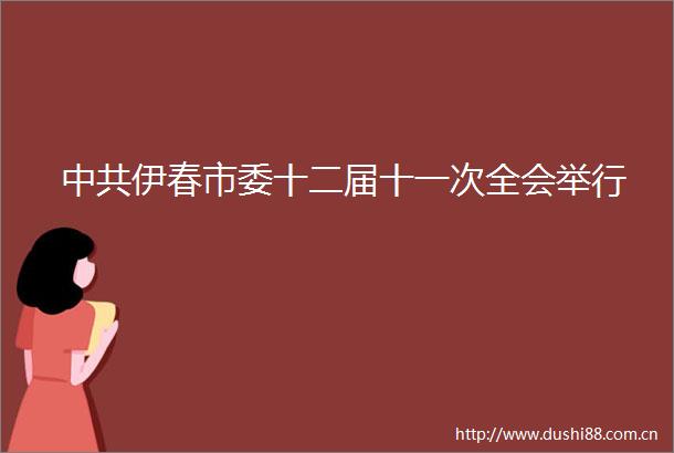 伊春市委十二届十一次全会举行