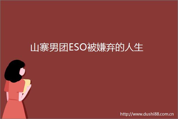 山寨男团ESO被嫌弃的人生