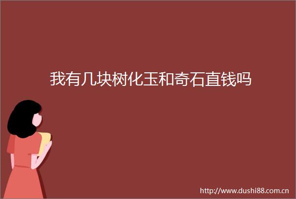 我有几块树化玉和奇石直钱吗