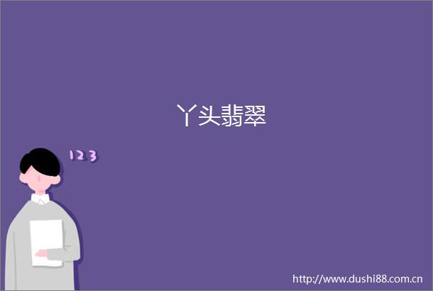 丫头翡翠