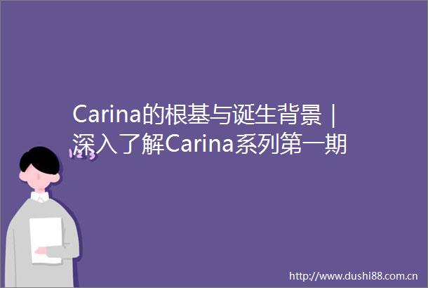 Carina的根基与诞生背景｜深入了解Carina系列第一期