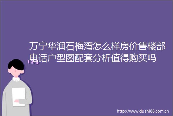 万宁华润石梅湾怎么样房价售楼部电话户型图配套分析值得购买吗