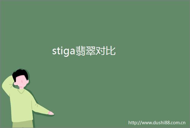 stiga翡翠对比