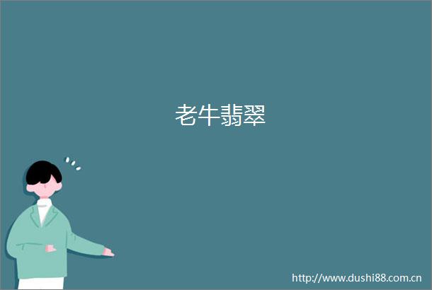 老牛翡翠