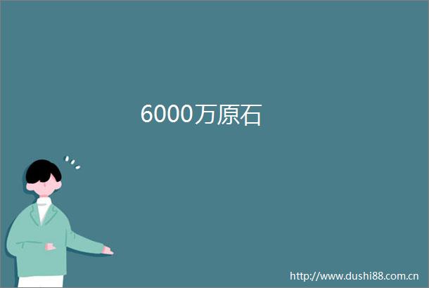 6000万原石