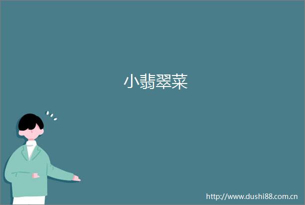 小翡翠菜