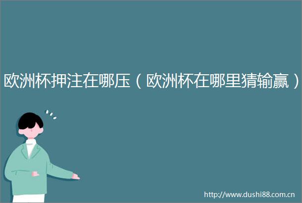 欧洲杯押注在哪压（欧洲杯在哪里猜输赢）